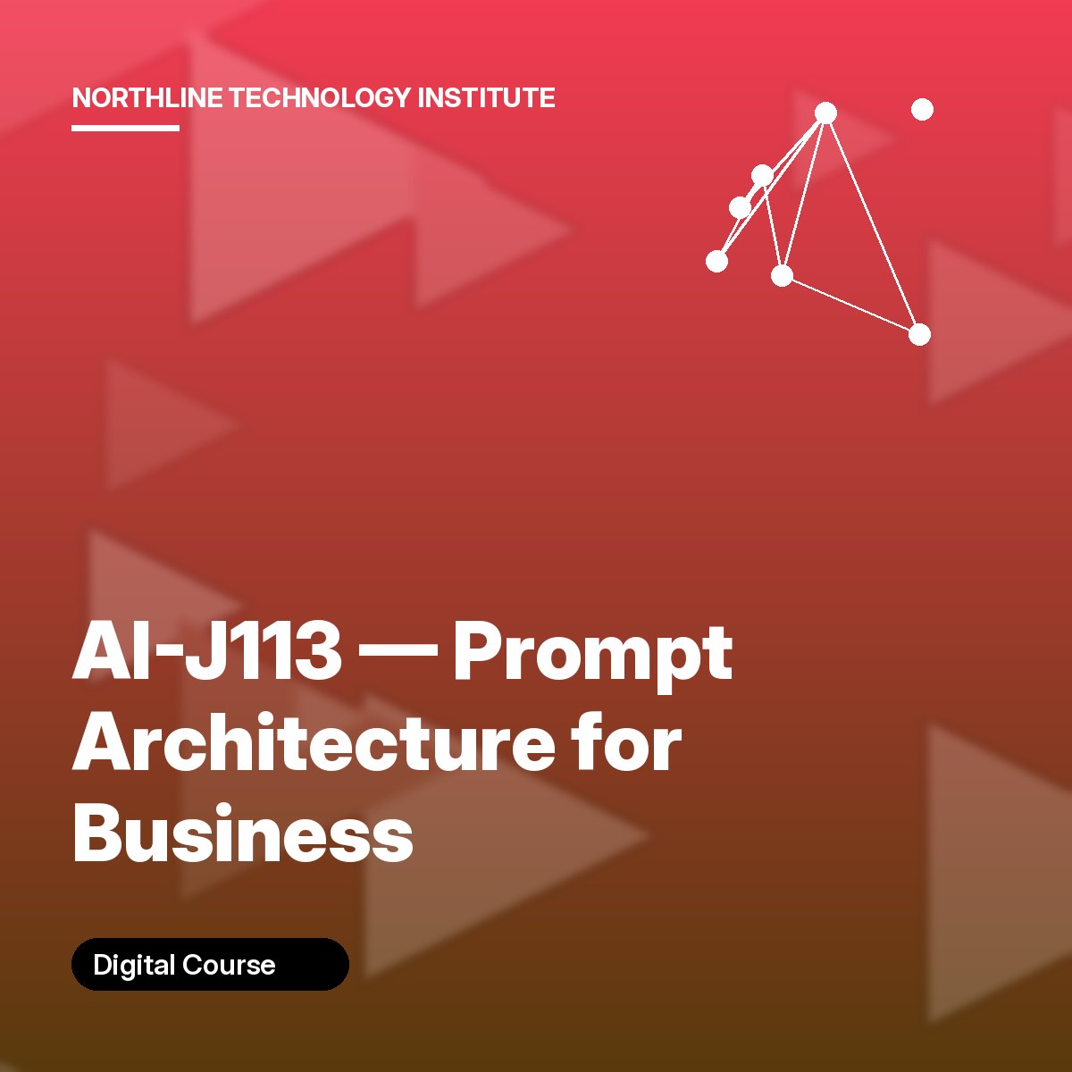 AI-J113 — Prompt Architecture for Business cover