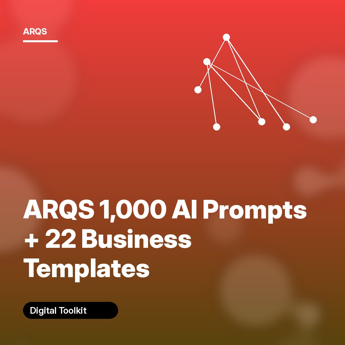 ARQS 1,000 AI Prompts + 22 Business Templates cover