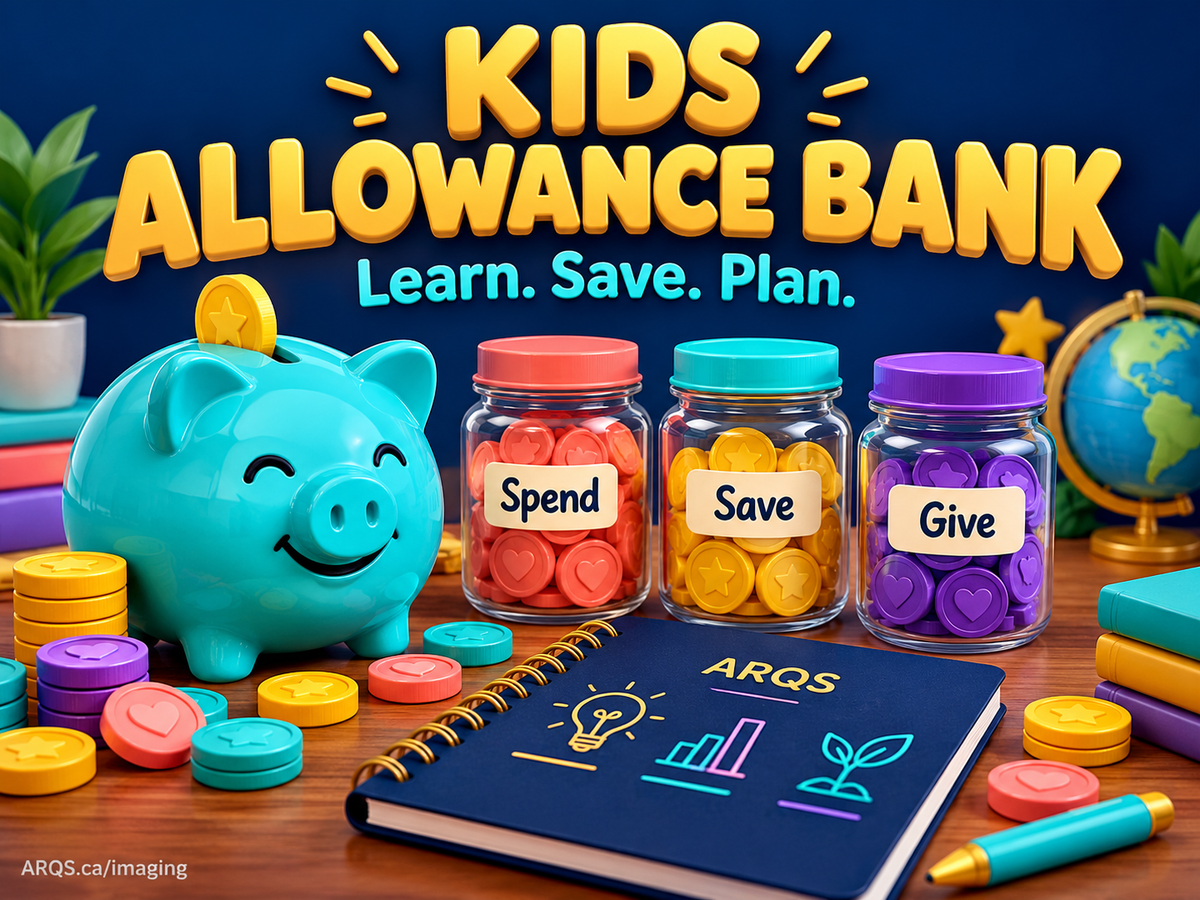 Kids Allowance Bank — Lifetime access — representative software cover artwork