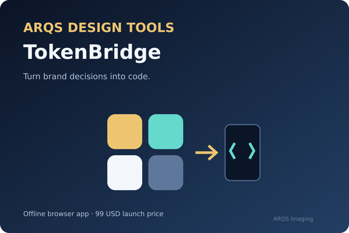 ARQS TokenBridge — design styles converted to reusable code