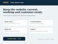 ARQS Trade Website Care — 30-Day Service