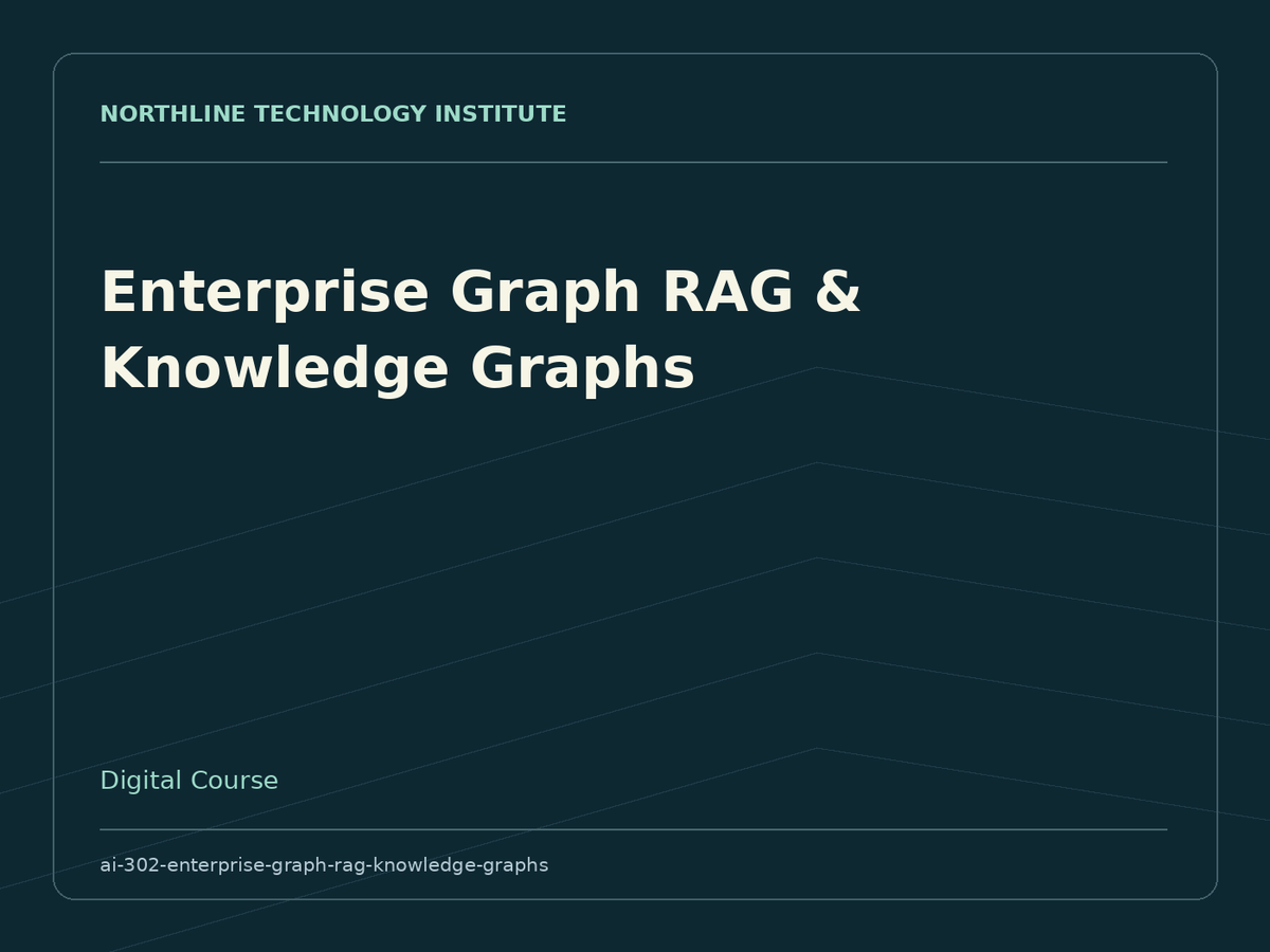 Enterprise Graph RAG & Knowledge Graphs — product cover