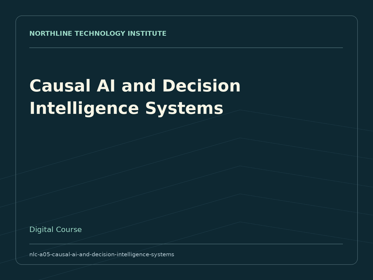 Causal AI and Decision Intelligence Systems — product cover