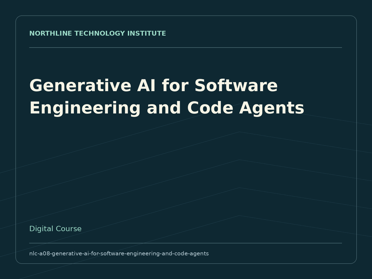 Generative AI for Software Engineering and Code Agents — product cover