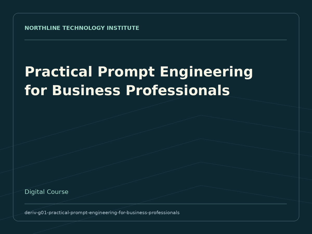 Practical Prompt Engineering for Business Professionals — product cover