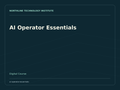 AI Operator Essentials — product cover