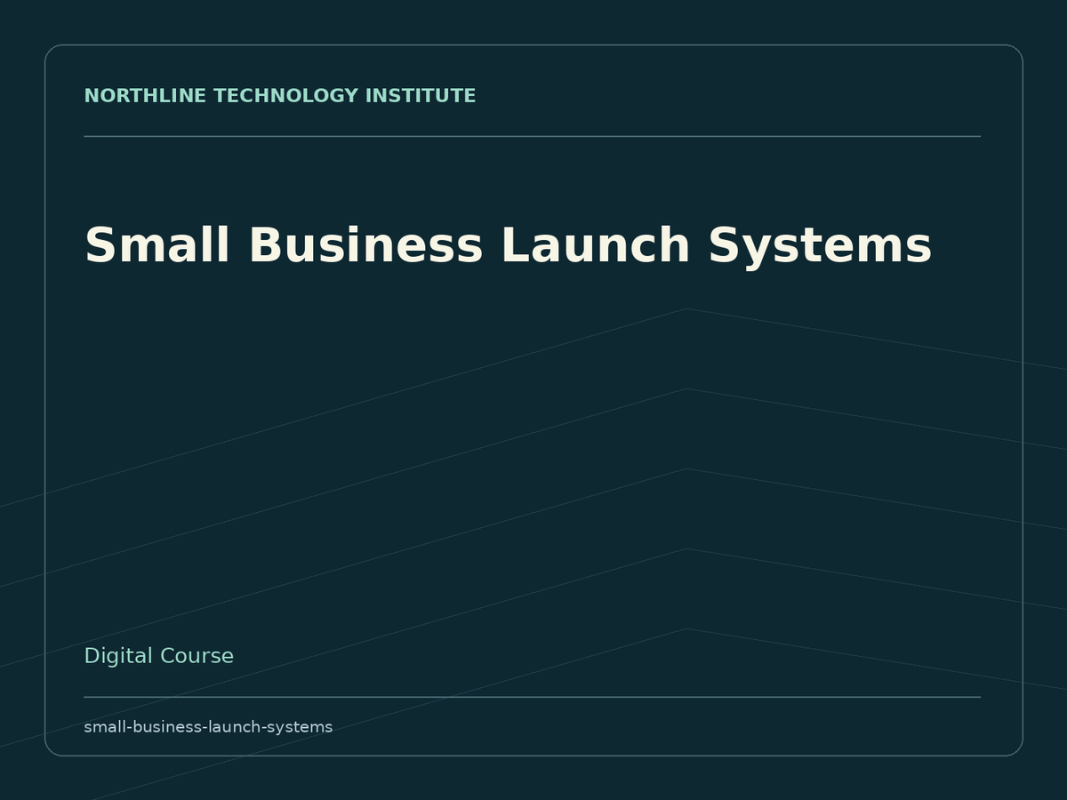 Small Business Launch Systems — product cover