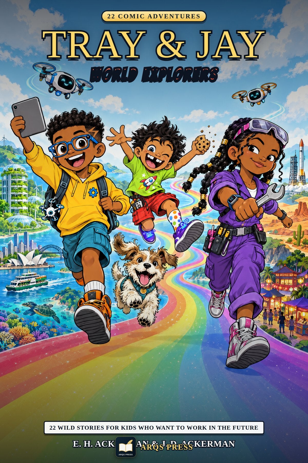 Tray & Jay: World Explorers — Complete 22-Issue Collection (PDF) cover
