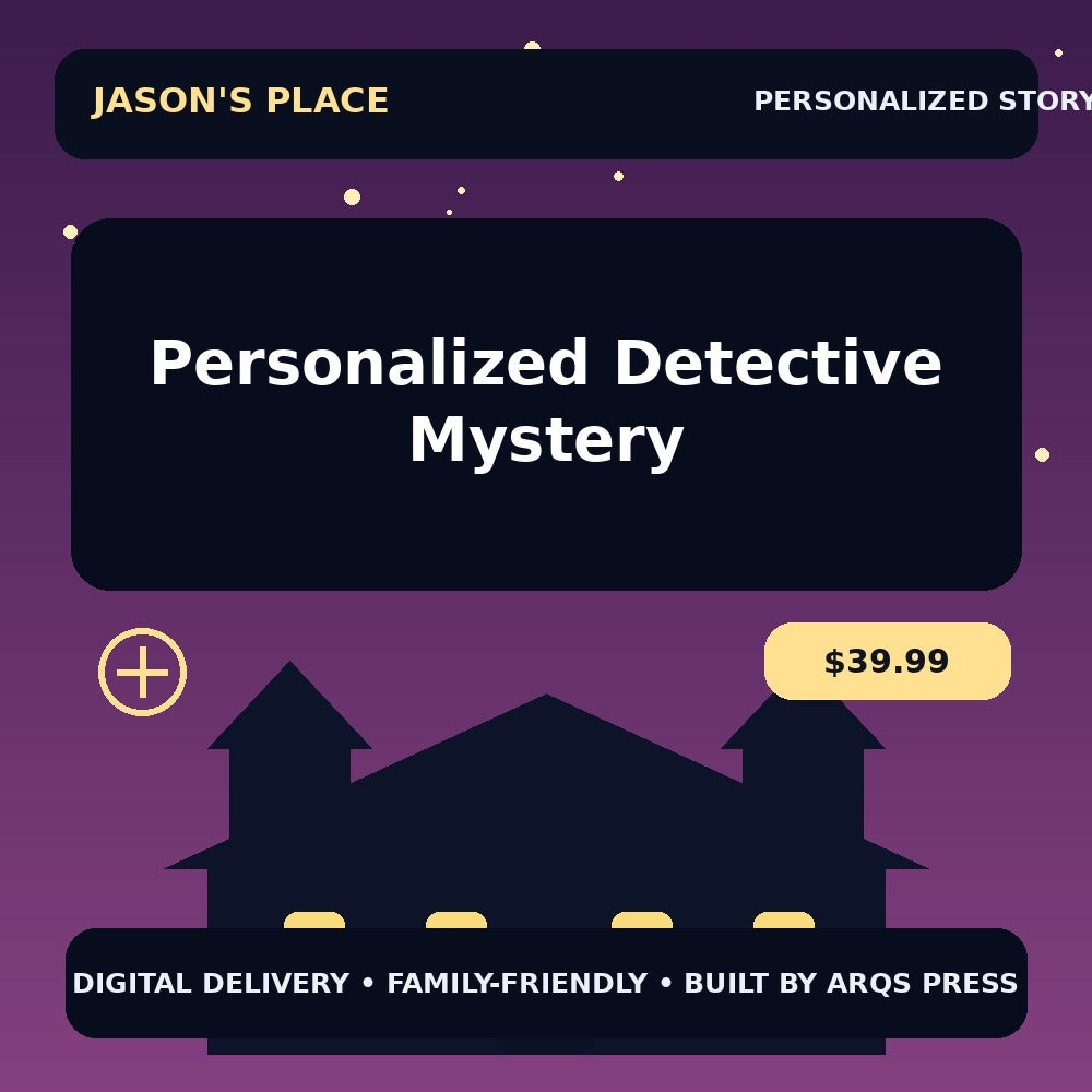 Personalized Detective Mystery