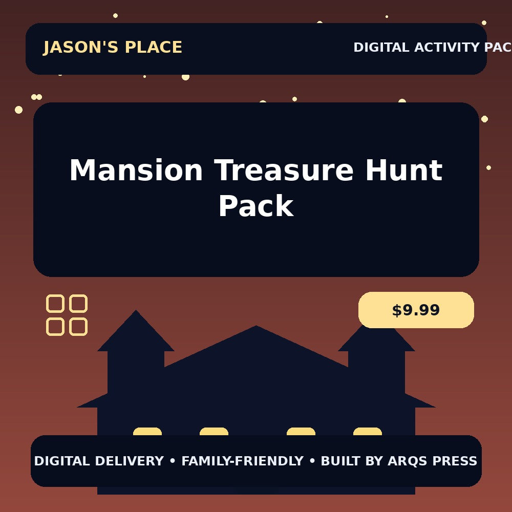 Mansion Treasure Hunt Pack