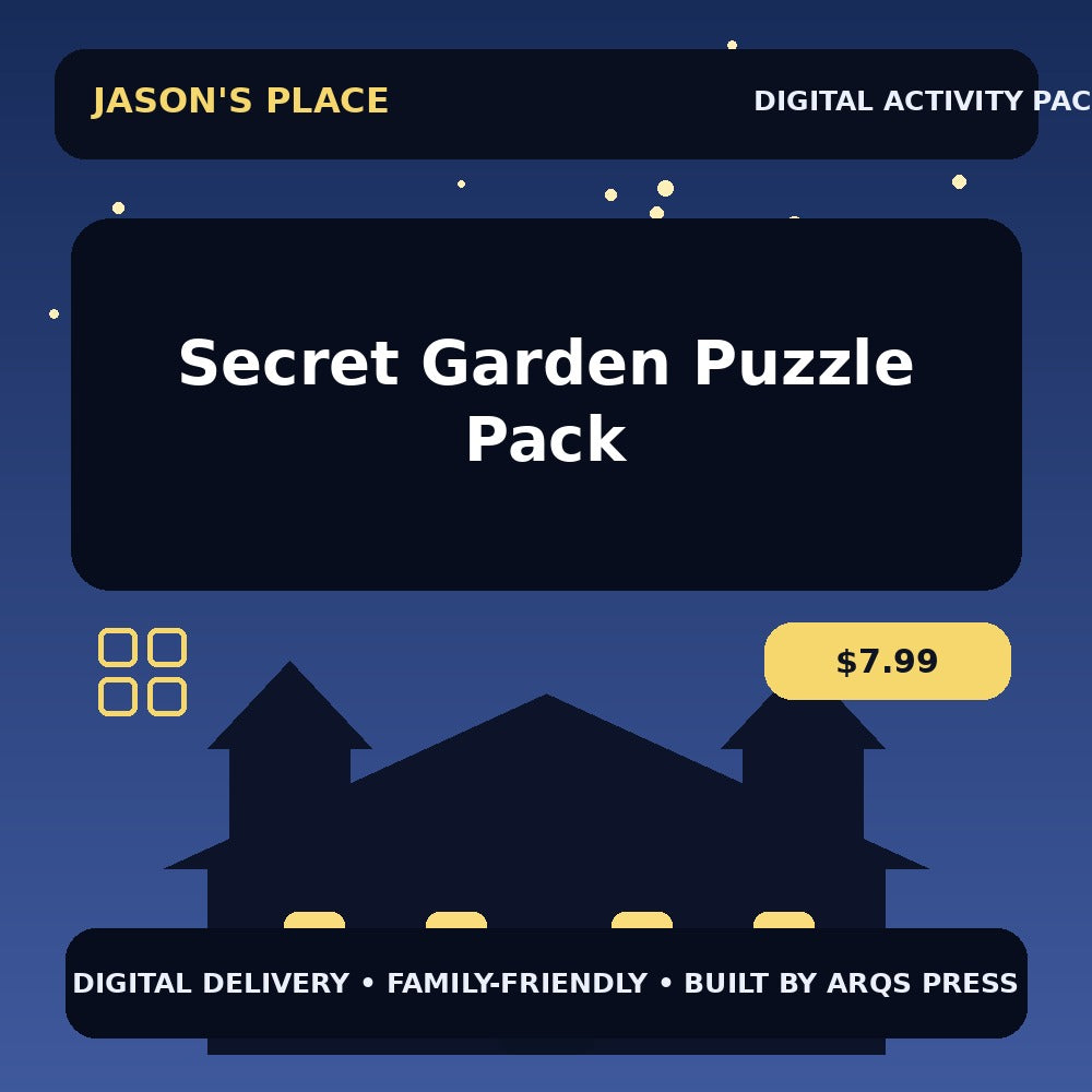 Secret Garden Puzzle Pack