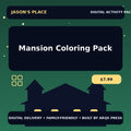 Mansion Coloring Pack