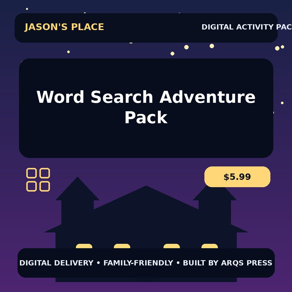 Word Search Adventure Pack