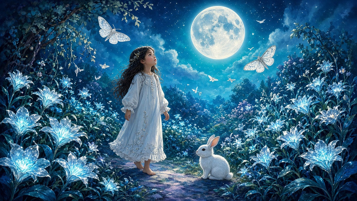 Juni and the Moon Garden