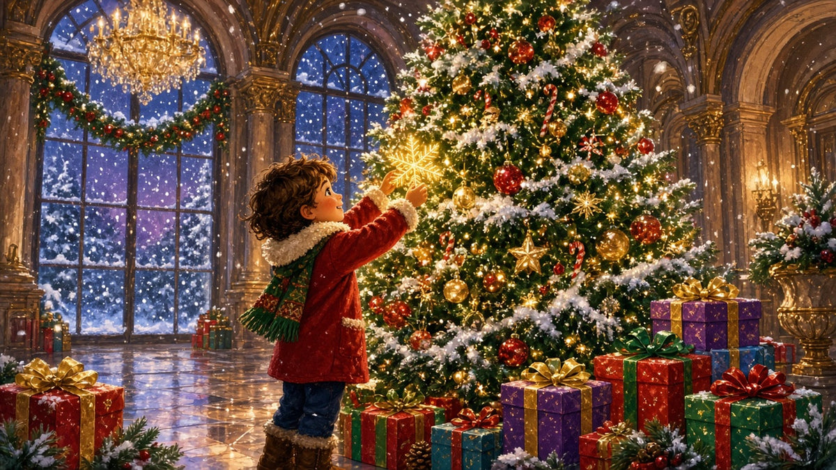 Personalized Holiday Mansion Story