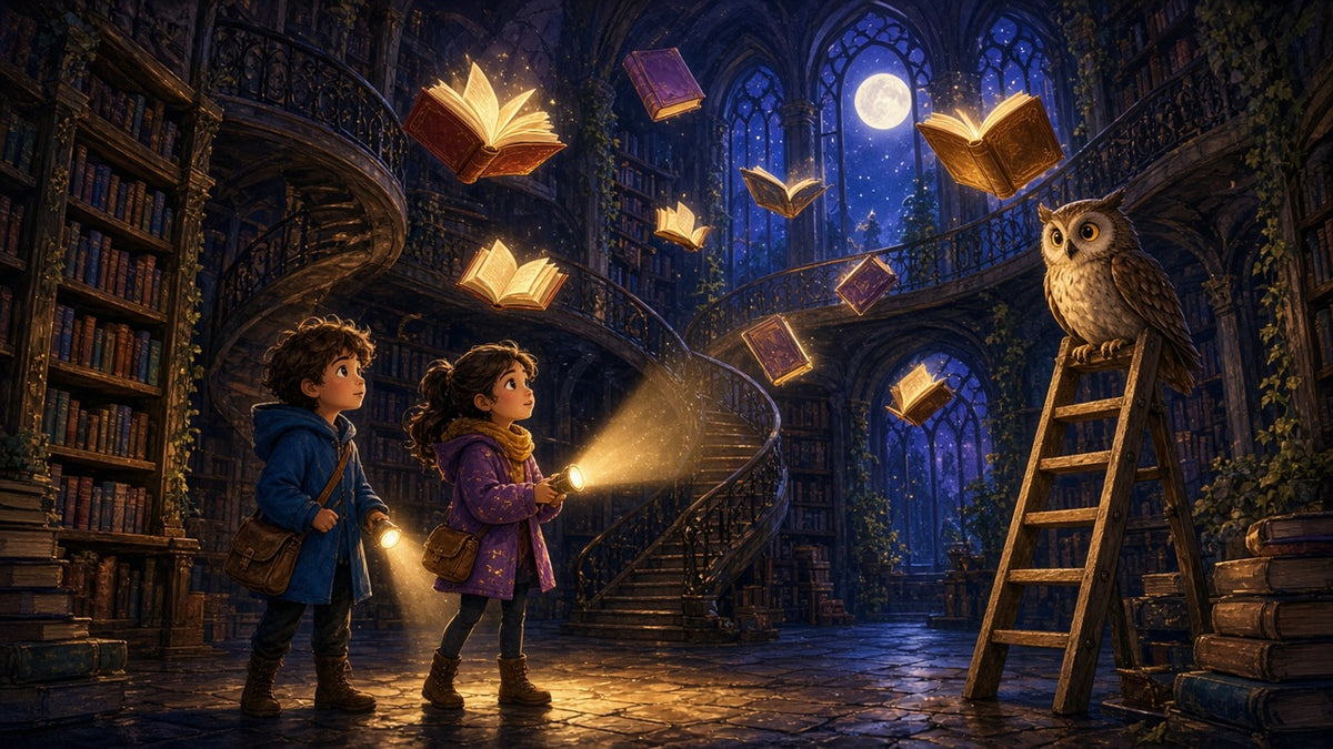 The Library After Dark
