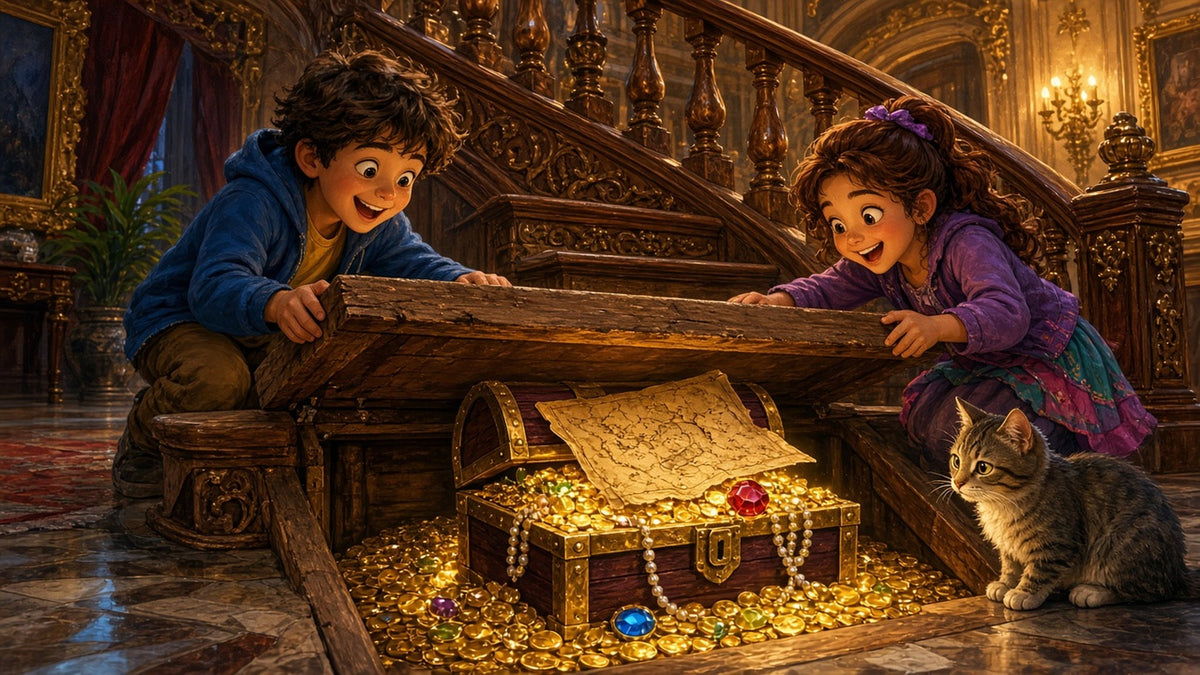 Treasure Under the Stairs
